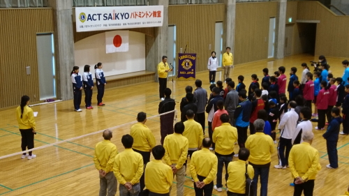 開会式の模様
