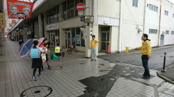 秋の全国交通安全運動街頭指導1