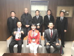 市長を表敬訪問