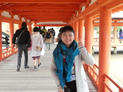 厳島神社にて1