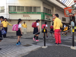 秋の全国交通安全運動街頭指導