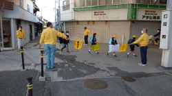 春の全国交通安全運動街頭指導