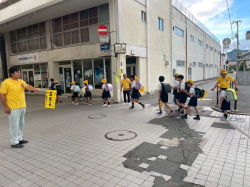 秋の全国交通安全運動街頭指導1